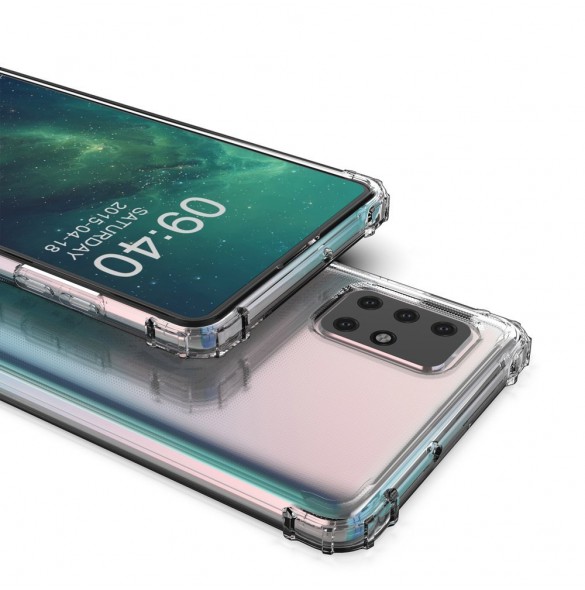 Samsung Galaxy A21S skyddas av detta fantastiska skal.