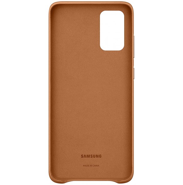 Samsung EF-VG985LAEGEU läderfodral äkta läder väska till Samsung Galaxy S20 Plus - Brun