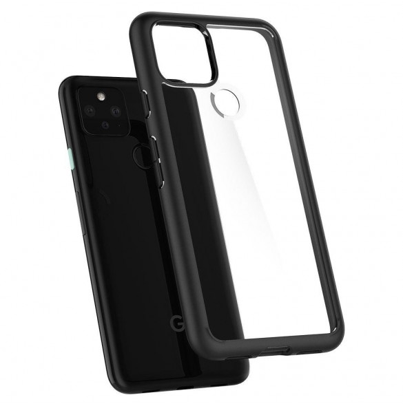 Google Pixel 5 och väldigt snyggt skydd från Spigen.