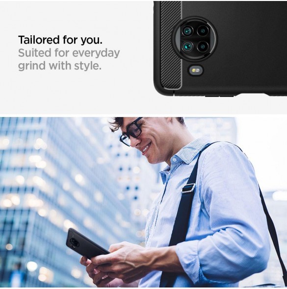 Xiaomi 10T Lite skyddas av detta fantastiska omslag.