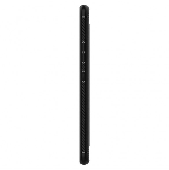 Matt svart och mycket snyggt skal Samsung Galaxy A42 5G.