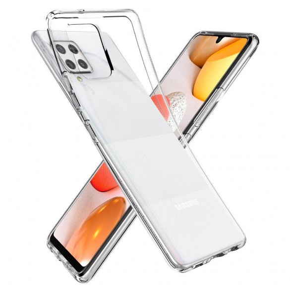 Med detta skal kommer du vara lugn för Samsung Galaxy A42 5G och väldigt snyggt skydd från Spigen.