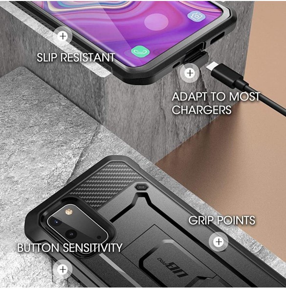Vackert och pålitligt skyddsfodral för Samsung Galaxy S20 FE.