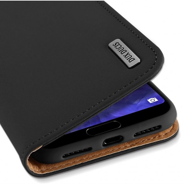 Ett snyggt skydd för Huawei P20 Pro-modellen i kvalitativt material.