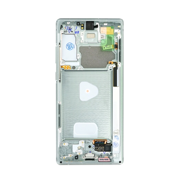 LCD-display + Touch Unit Samsung Galaxy Note 20 - Mystisk grön (Service Pack)