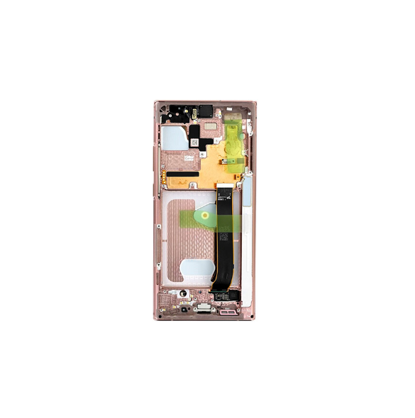 LCD-display + Touch Unit Samsung Galaxy Note 20 Ultra - Mystisk brons (Service Pack)