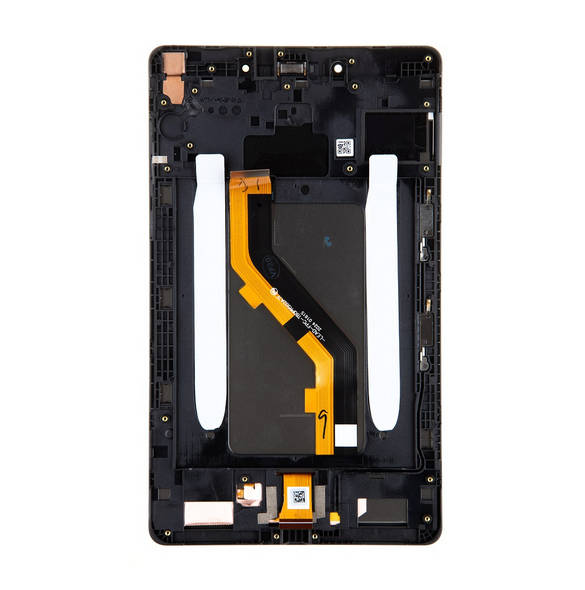 LCD-skärm + Touch-enhet Samsung Galaxy TAB A 8.0 (LTE) - Svart (Service Pack)