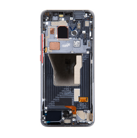 LCD-skärm + pekdon + frontlucka till Xiaomi Poco F2 Pro - Cybergrå (Service Pack)