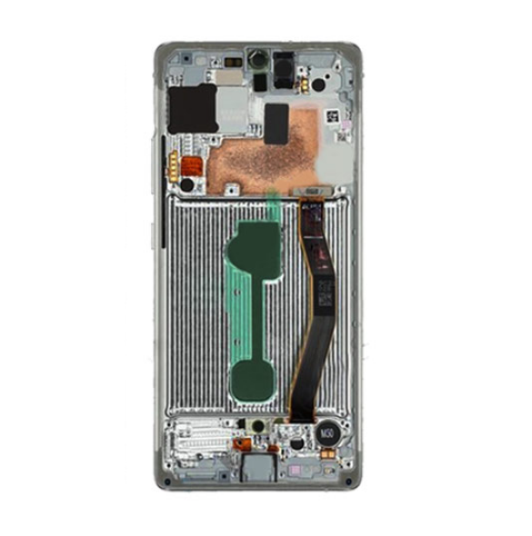 LCD-skärm + pekdon Samsung Galaxy S20 FE - Moln mynta (Service Pack)