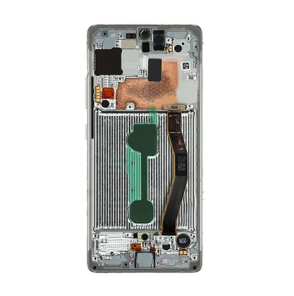 LCD-skärm + pekdon Samsung Galaxy S20 FE - Moln lavendel (Service Pack)