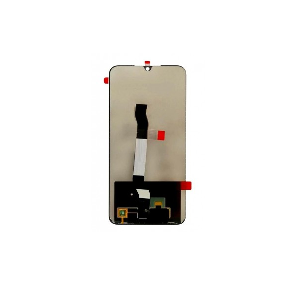 LCD-skärm + pekdon + frontlucka till Xiaomi Redmi Note 8 - Vit (Servicepaket)