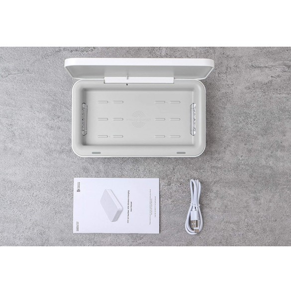 Samsung GP-TOU020SABWQ UV Sterilizer Trådlös laddmatta - Vit