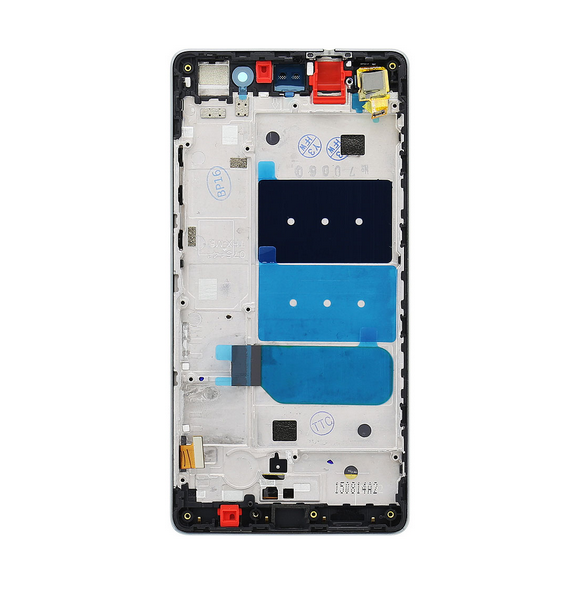 LCD-skärm + pekdon + framskal Huawei P8 Lite - Svart