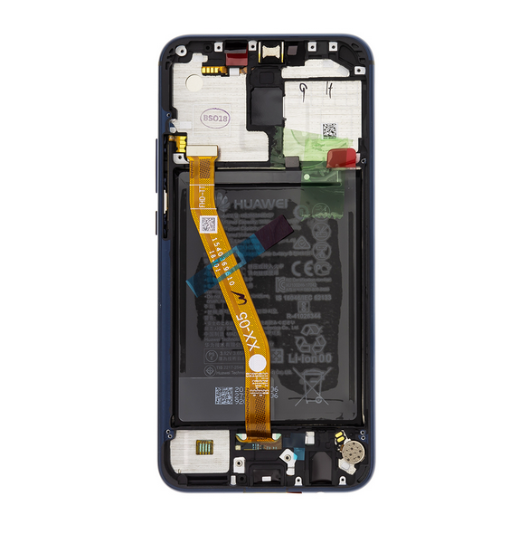 LCD-skärm + pekdon Huawei Mate 20 Lite - Blå (Service Pack)