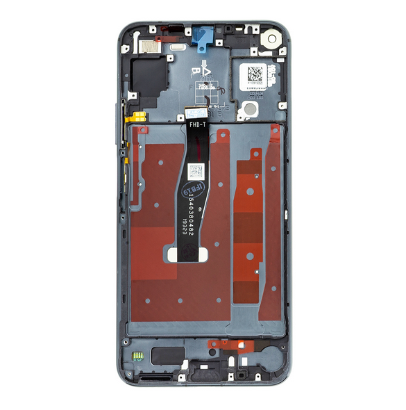LCD-skärm + pekdon + framskal Huawei Honor 20 - Svart