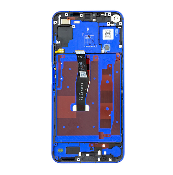 LCD-display + Touch Unit + Framsida Huawei Honor 20 - Blå