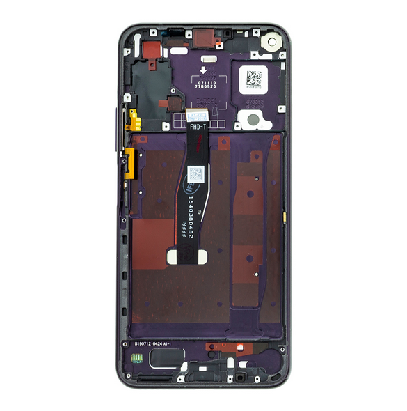 LCD-skärm + pekdon + framskal Huawei Honor 20 Pro - Svart