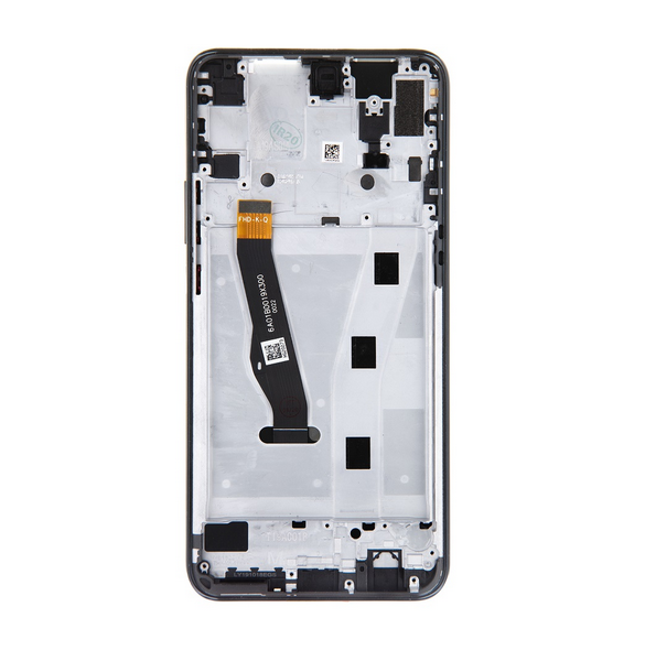 LCD-skärm + pekdon + frontskal Huawei Honor 9X - Svart