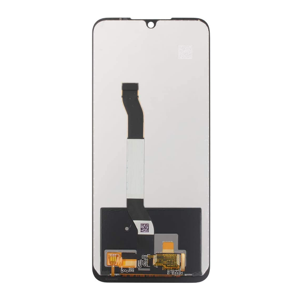 LCD-skärm + pekdon + frontlucka till Xiaomi Redmi Note 8T - Svart