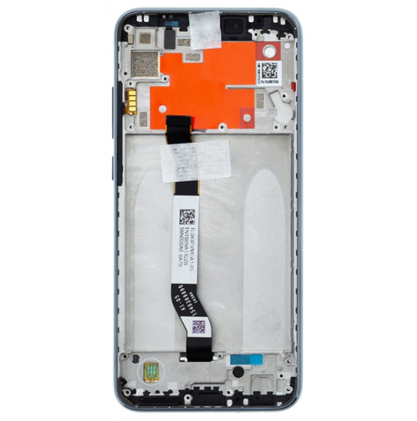 LCD-skärm + pekdon + framskal till Xiaomi Redmi Note 8T - Blå
