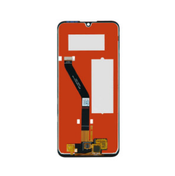 LCD-skärm + pekdon + framsida Huawei Y6s - Svart