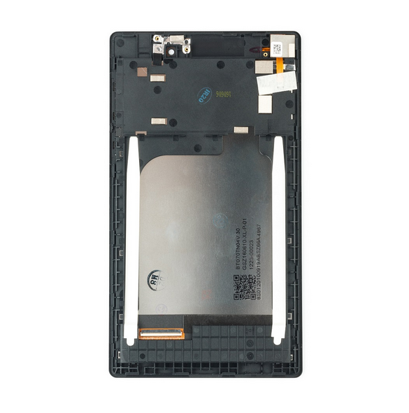 LCD-skärm + pekdon + framsida Lenovo A7 Tab 2 - Svart