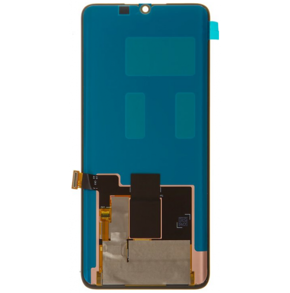 LCD-skärm + pekdon + frontlucka till Xiaomi Mi Note 10 Pro - Grön
