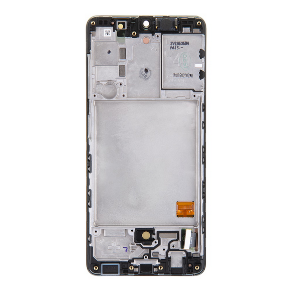 LCD-skärm + Touch Unit Samsung Galaxy A41 - Svart (Service Pack)