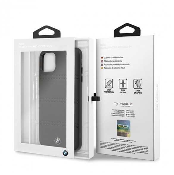 BMW Hardcase Signature BMHCN65PELBK iPhone 11 Pro Max - Svart
