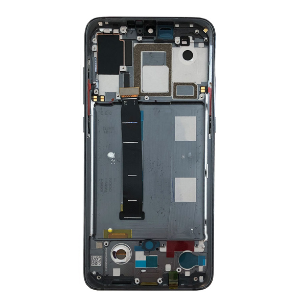 LCD-display + Touch enheten för Xiaomi Redmi 9 - Svart