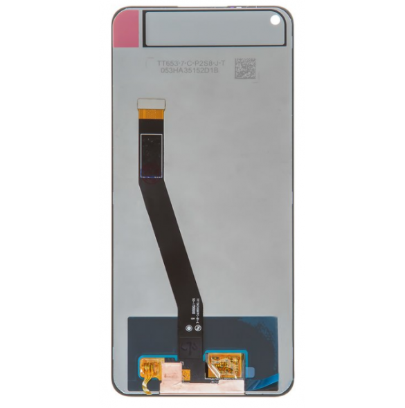 LCD-skärm + pekdon + framskal till Xiaomi Redmi Note 9 - Midnattgrå