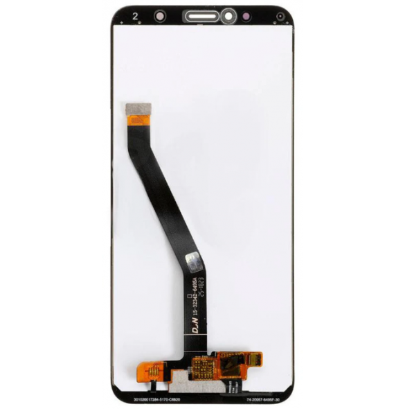 LCD-skärm + pekdon Huawei Y6p - Svart