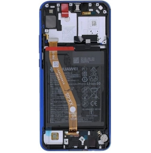 LCD-skärm + pekdon + framskal Huawei P Smart Z - Blå
