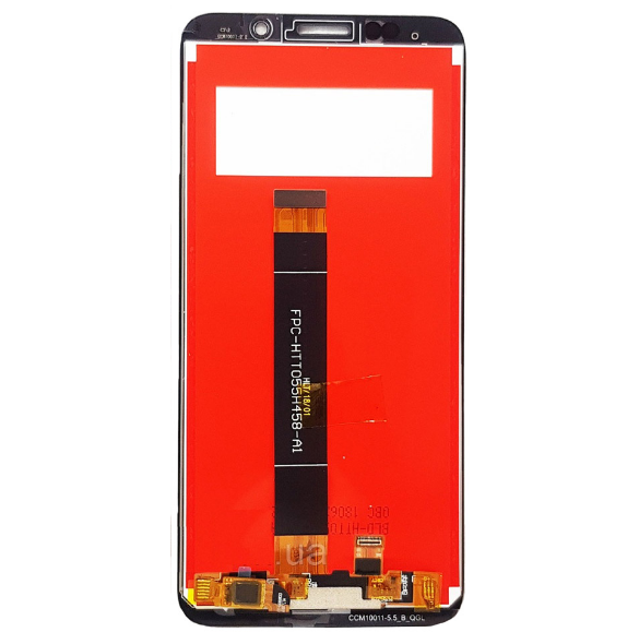 LCD-skärm + pekdon Huawei Y5p - Svart
