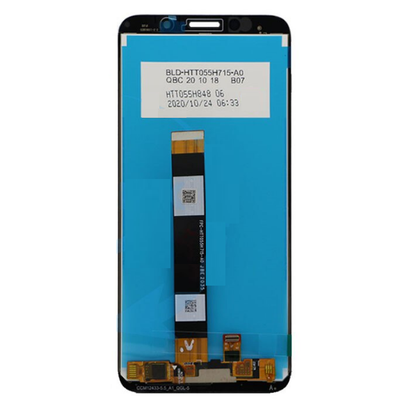 LCD-skärm + pekdon Huawei Y5p - Fantomblå