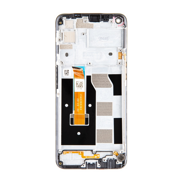 LCD-skärm + Touch Unit + Front Cover Realme 6s (Service Pack)