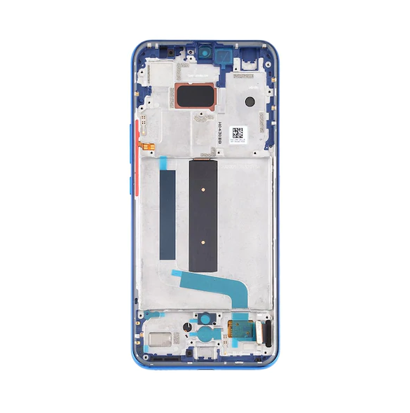 LCD-skärm + pekdon + framskal för Xiaomi Mi 10 Lite - Aurora blå