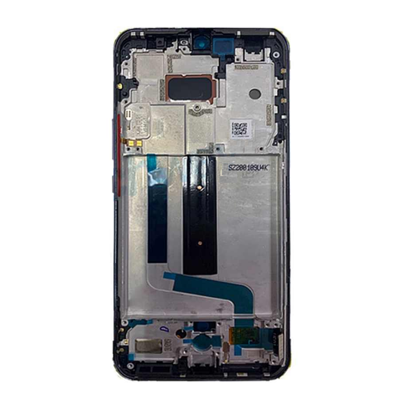 LCD-skärm + pekdon + framskal för Xiaomi Mi 10 Lite - Kosmisk grå