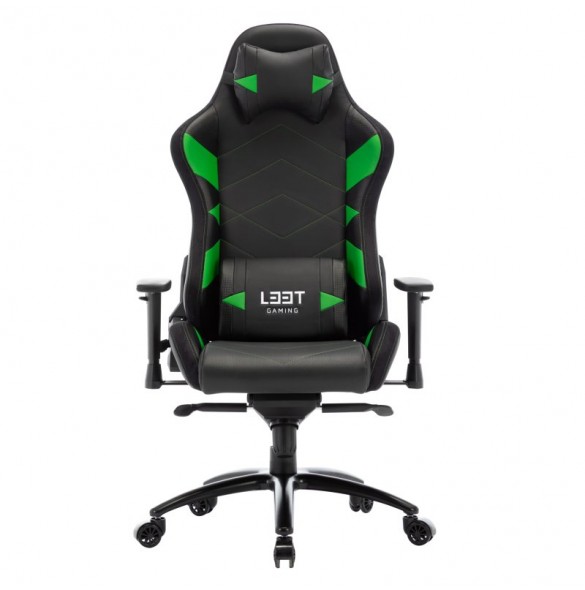 L33T-Gaming Elite V4 Gamingstol - Grön