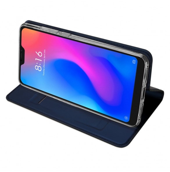 Blå och väldigt snyggt skydd för Xiaomi Redmi Note 6 Pro.