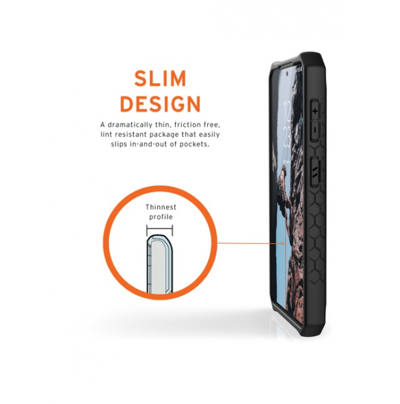 Karmosinrött och mycket snyggt skal Samsung Galaxy S21.