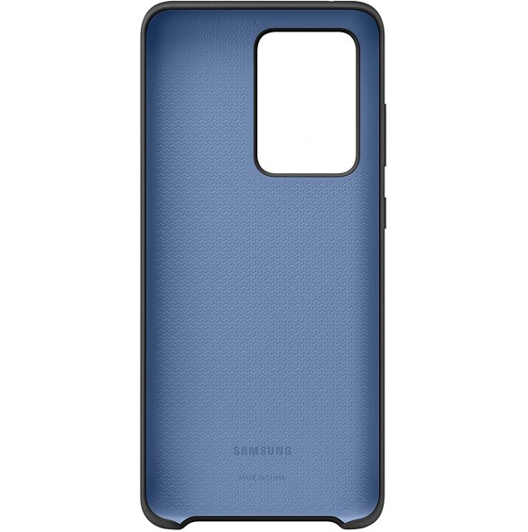 Samsung EF-PG988TBE Silikon täcka grått för Samsung Galaxy S20 Ultra - Svart