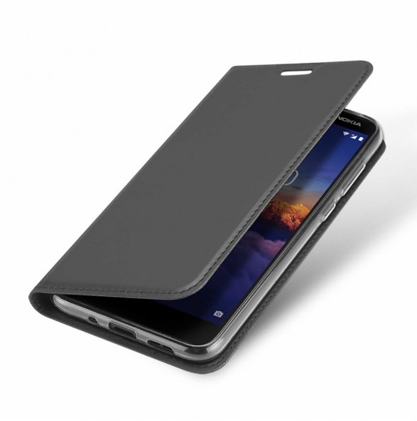 Grå och väldigt snyggt skydd till Nokia 3.1.