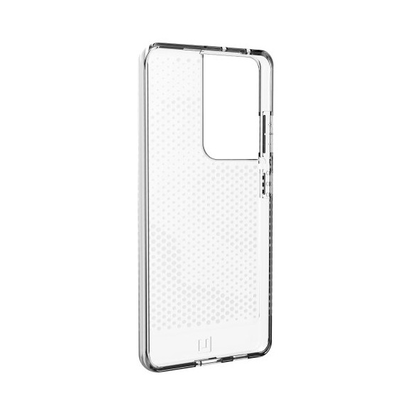 Samsung Galaxy S21 Ultra skyddas av detta fantastiska skal.