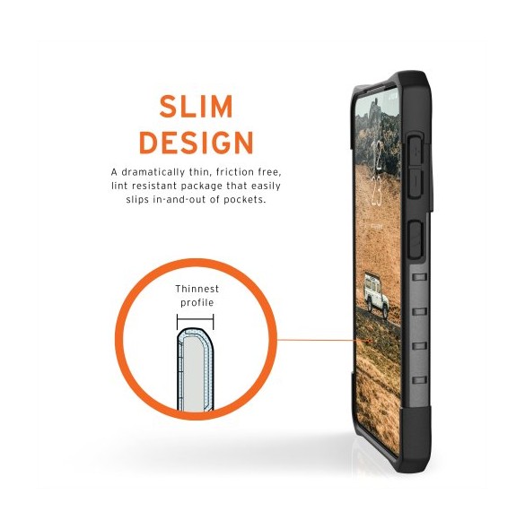 Med det här skalet blir du lugn för Samsung Galaxy S21 och väldigt snyggt skydd från UAG.