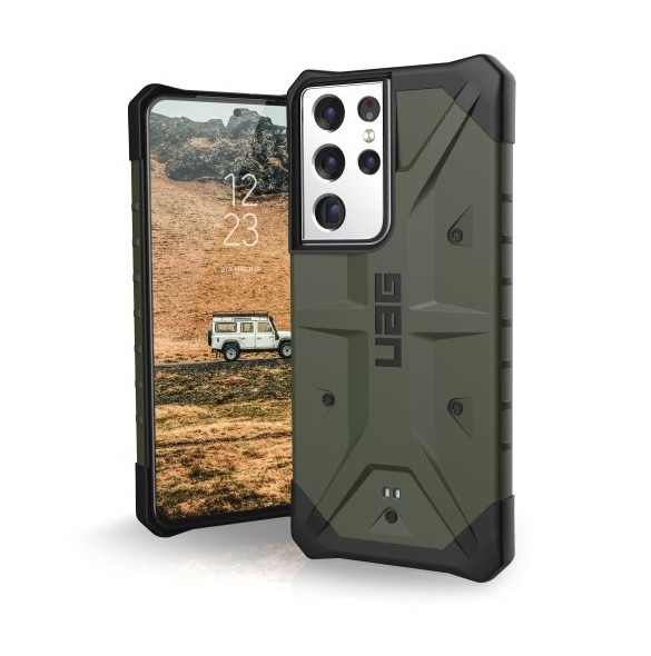 Din telefon skyddas av detta skydd från UAG.