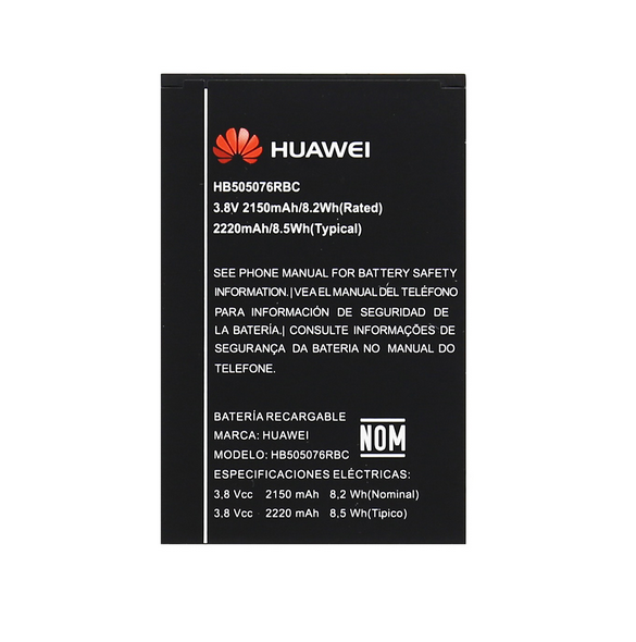Huawei Batteri 2100mAh Li-Ion HB505076RBC (Bulk)