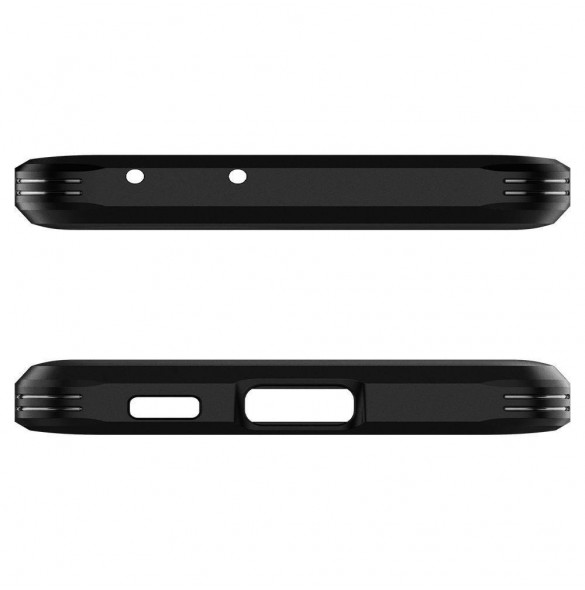 Svart och väldigt snyggt skal Samsung Galaxy S21 Ultra.