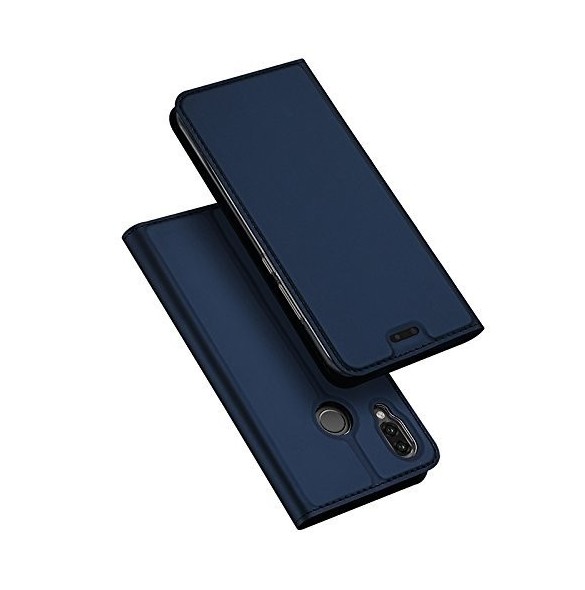 Blå och väldigt snyggt skydd för Huawei P20 Lite.