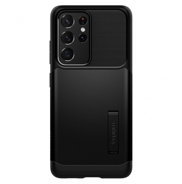 Samsung Galaxy S21 Ultra skyddas av detta fantastiska skal.